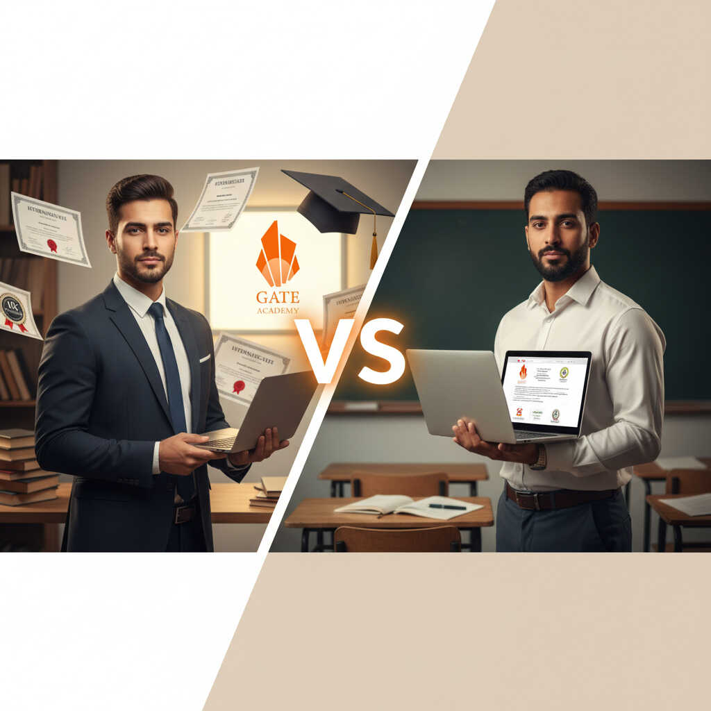  Gulf students comparing Gate Academy with other educational programs in the region 